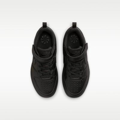 Nike Court Borough Low Recraft PS 'Triple Black'