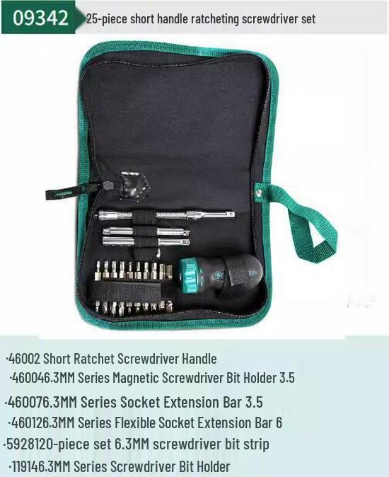 SATA Portable Screwdriver Set 09341-09343
