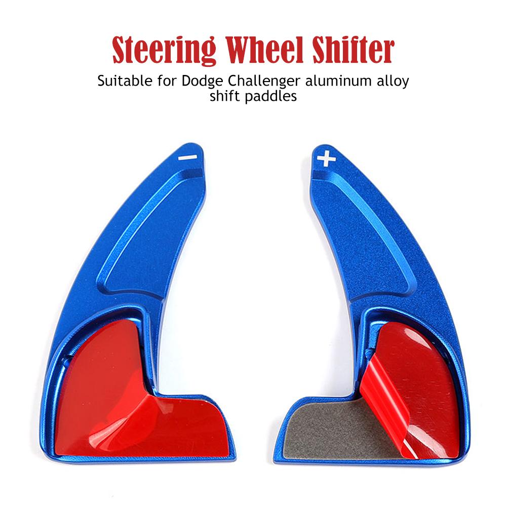 Car Steering Wheel Shift Paddle Shifter Gear Extension for Dodge Durango Citadel R/T SXT Plus Charger GT Challenger RT Scat Pack
