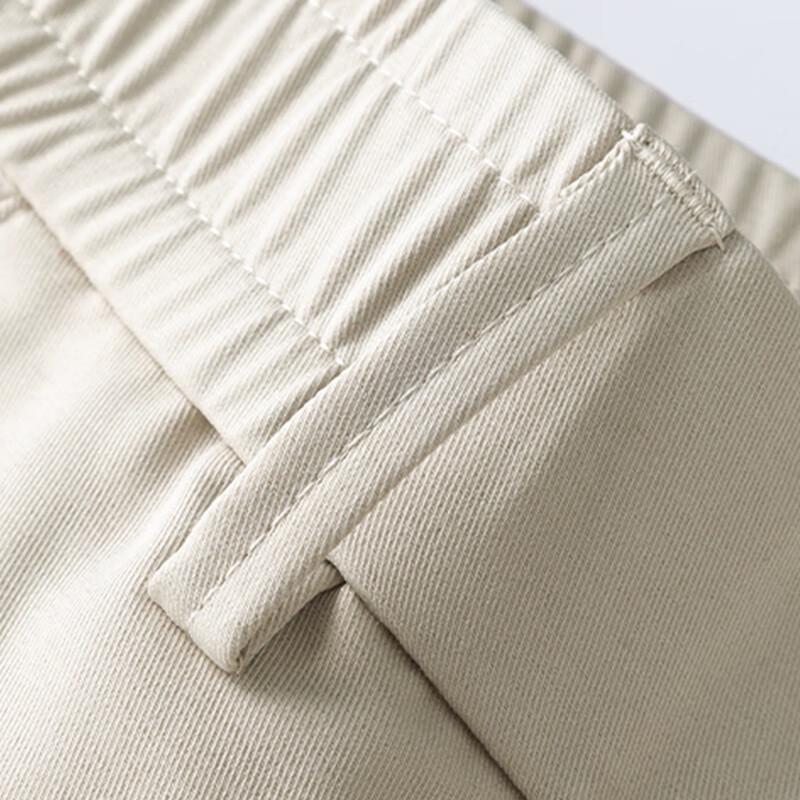 PLAYBOY Men's Summer Slim-Fit Straight Casual Pants