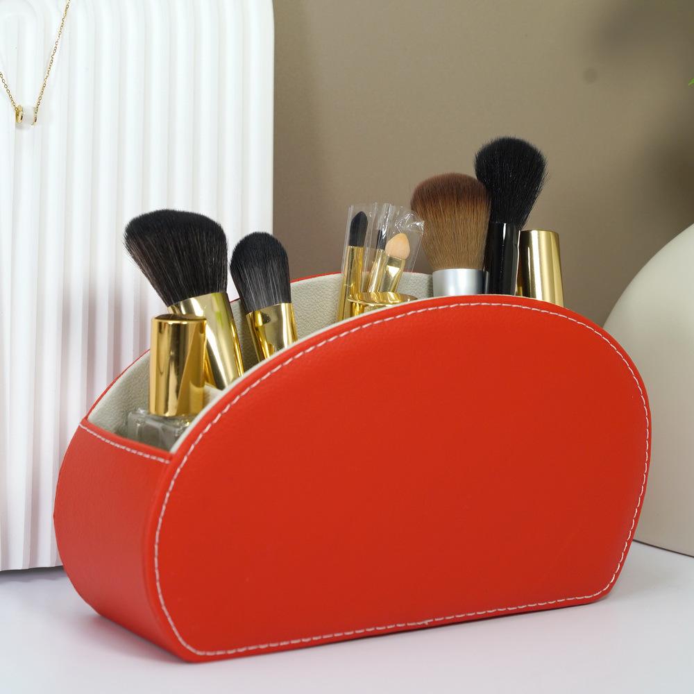 Remote Control & Desktop Organizer, PU Leather, Model LG8175