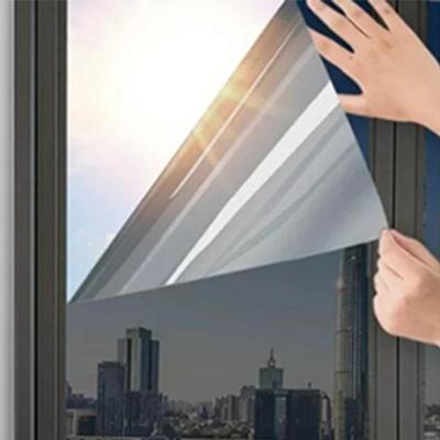 Window Privacy Film One Way Mirror Anti UV Self-adhesive Glass Sticker Sun Blocking Heat Insulation Reflective Window Tint