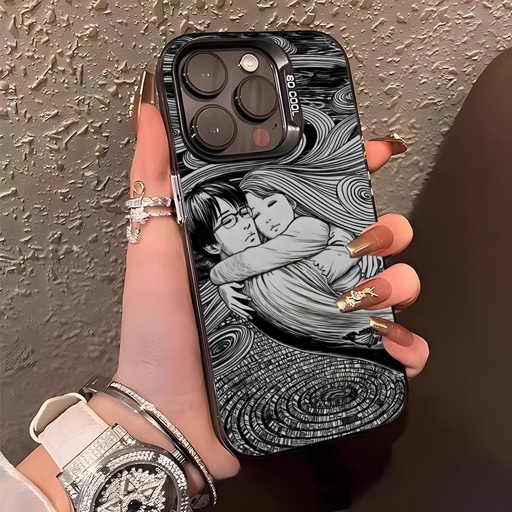 I-Ito J-Junji T-Tomie Phone Case For IPhone17 Air 16 15 14 Plus 13 12 11 Pro XS Max Silver Black Bumper Case