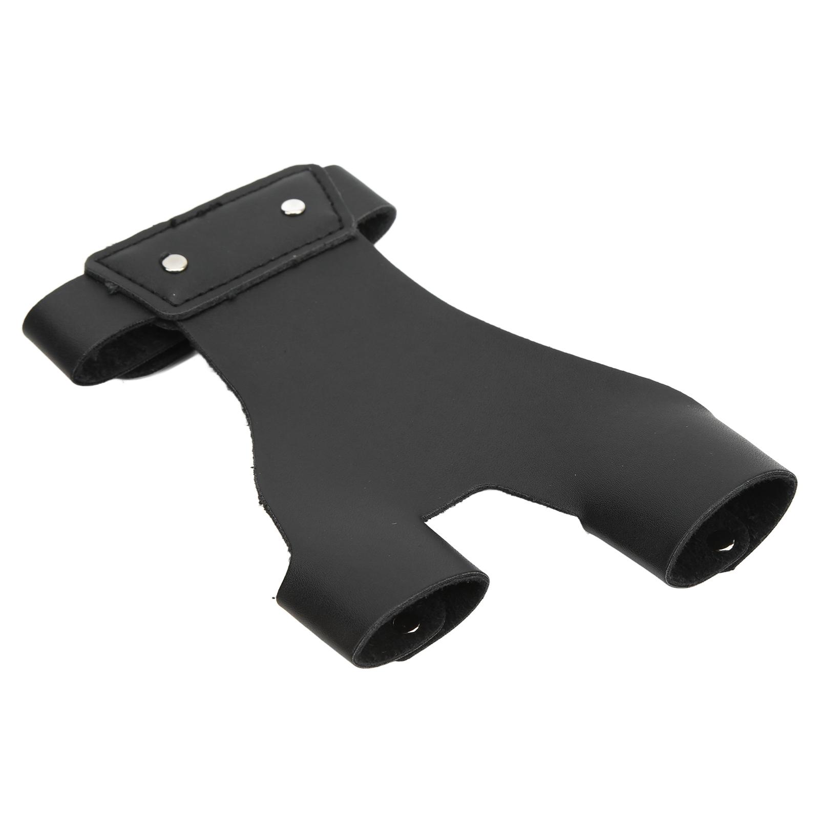 

Archery Protective Glove Leather Hand Guard Bow Shooting Glove Traditional Type for Left Hand