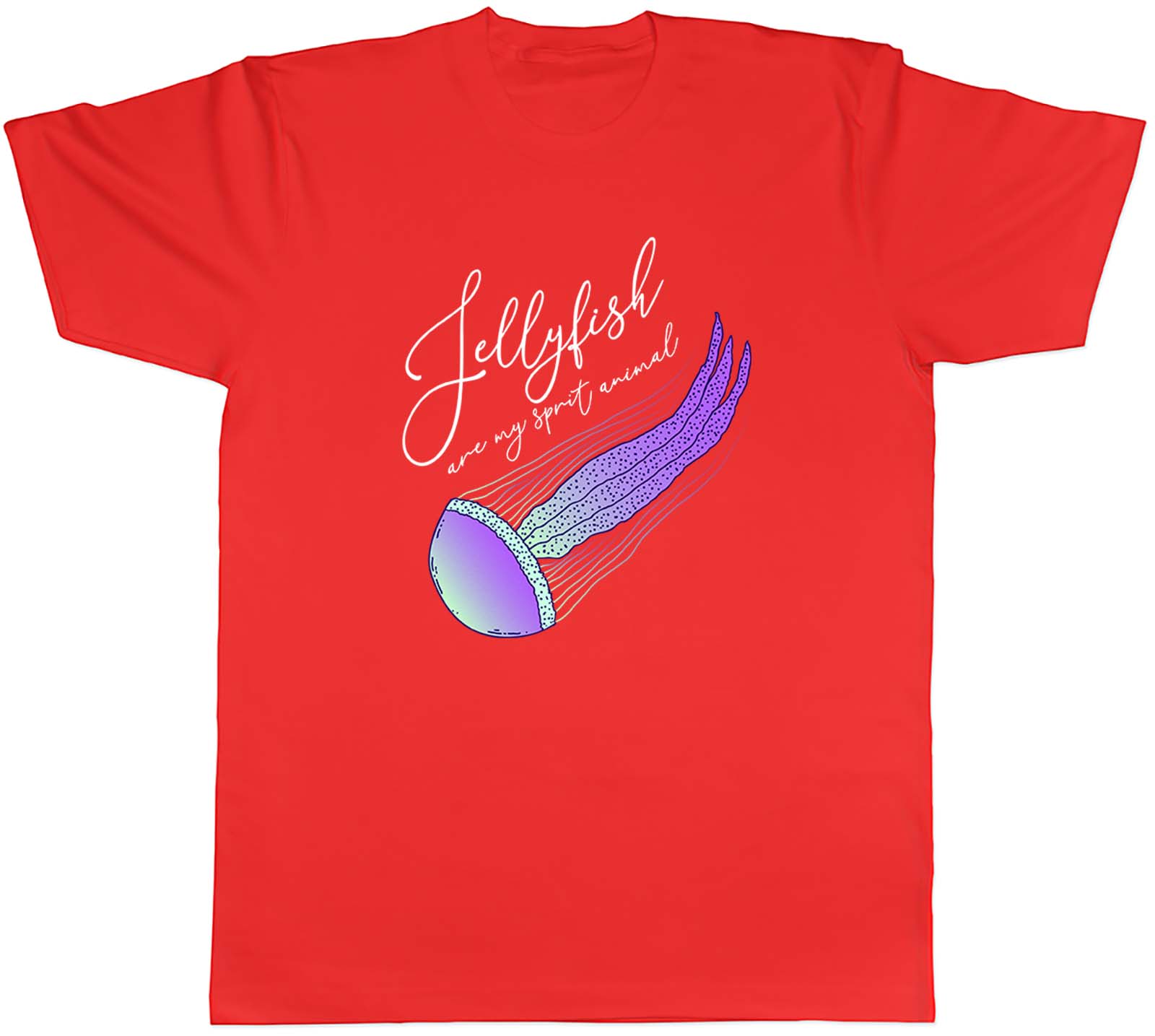 Unisexs T Shirt Jellyfish are my Spirit Animal Unisex Tee Gift S
