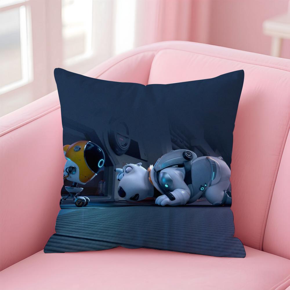 Cute B-Backkom Cushion Cover Home & Car Multi-Scene Pillow Cover - Reversible, Soft & Durable for Daily Use