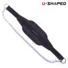 Professional Thickened Weightlifting Belt with Iron Chain for Gym and Pull-Up Training