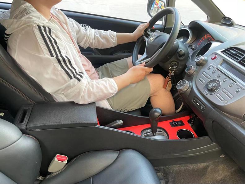 Armrest Storage Compartment for 2004-2013 Honda Fit (2nd Gen)