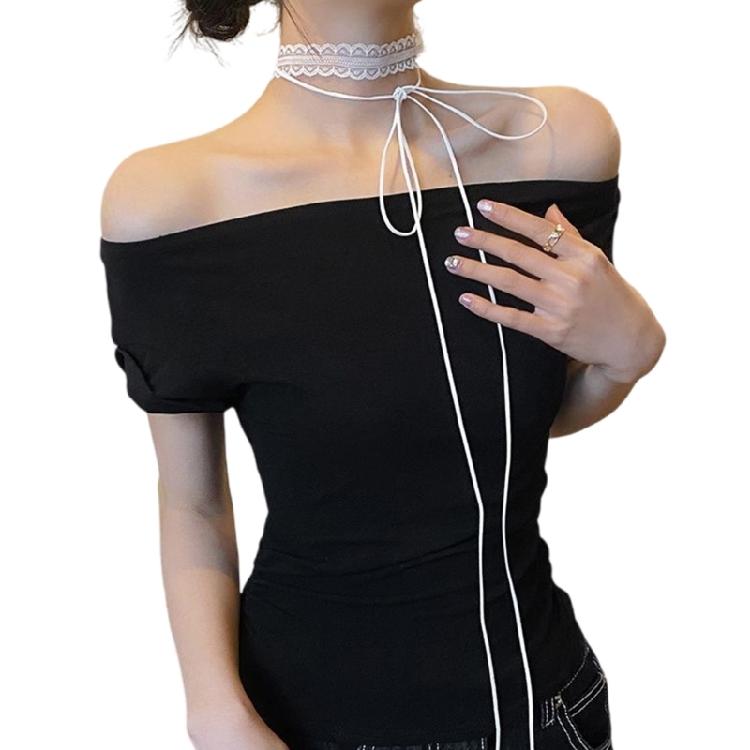 Lady Choker Streamer Lace Scarf For Festive And Casual Looks Scarf For Trendy Women And Fashion Enthusiasts