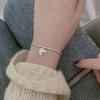 Rice Grain Love Girlfriend Bracelet Female Student Cute Design Sense Niche Design Retro Peach Heart Bracelet Tide