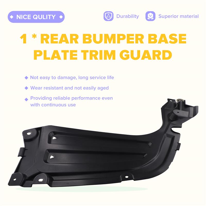 Ac29-Rear Bumper Base Plate Trim Guard Chassis Bottom Plate For BMW X5 G18 -2024 Car Left