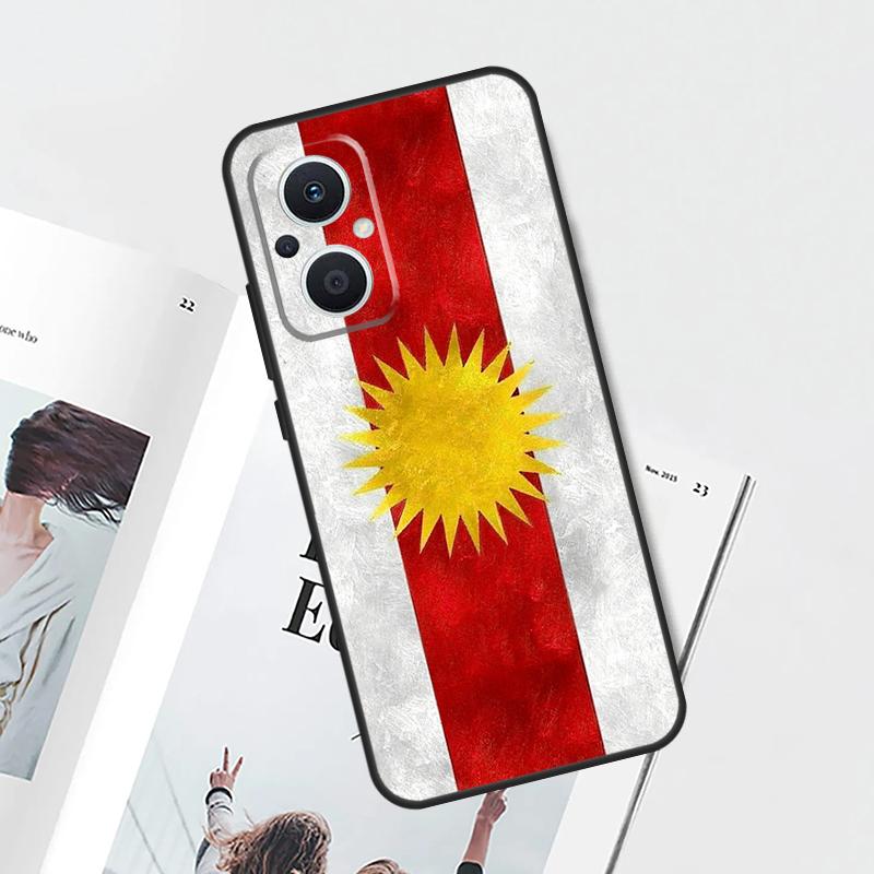 

Yazidis Flag Case For OPPO Find X9 X8 X6 Pro OPPO Reno 7 8 Lite 10 11 12 13 14 Pro 11F 12F 13F 14F Cover OPPO Find X5