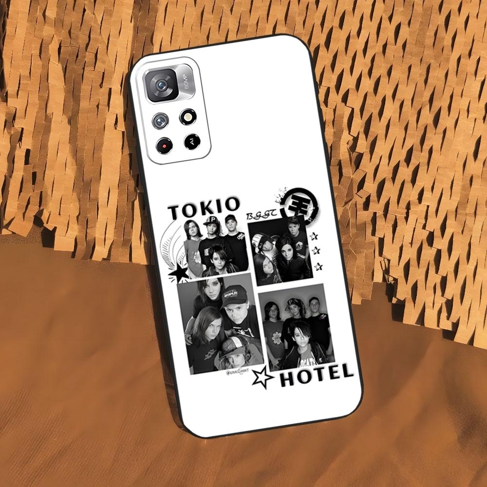 T-tokio Hotel Phone Case for Xiaomi 15 14 13 12 Mi 11 Ultra Pro Lite Black Soft Silicone Cover
