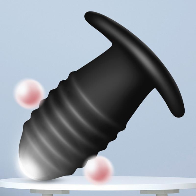 Mini Vibrierender Analplug Paar Butt Plugs Masturbator Hinterteilvergrößerung Analdilatatoren Spielzeug für Erwachsene Für Männer/Frauen Sex