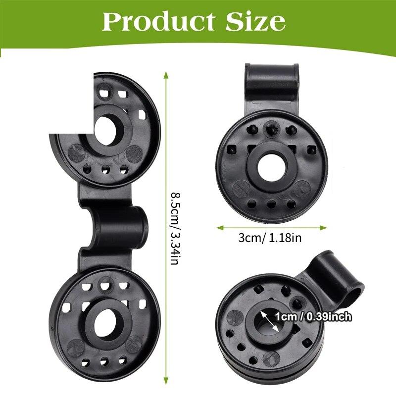 100pcs Sunshade Mesh Buckle Durable Can Withstand Bad Weather Conditions Locking Ring Design Tight And Firm Suitable For Garden