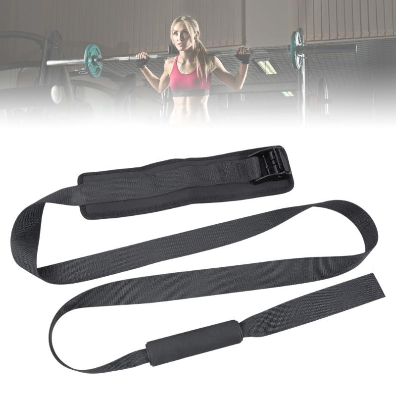 Situps, Ab Workout, Strength Training Exercise Equipment Hamstring Nordic Curls Strap Adjusted for Hamstring Curls
