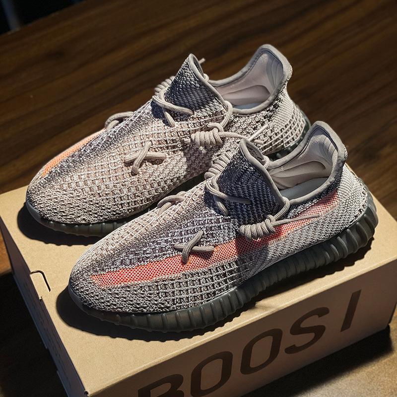 Putian coconut shoes are really explosive large size shoes 350 black gypsy stars breathable casual men's and women's sports shoes running sports shoes