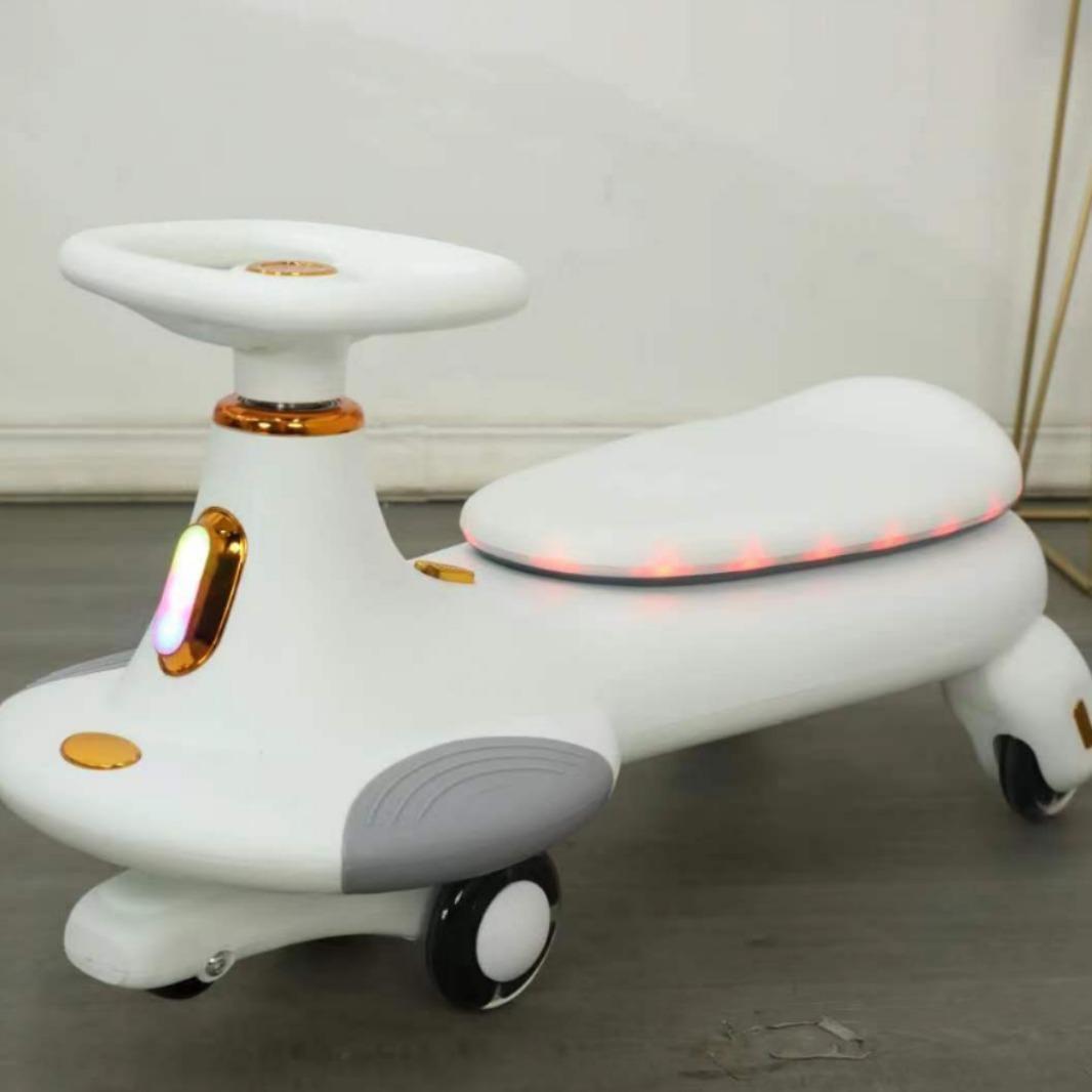 

Kids Twist Car Scooter for Ages 1-6, Silent Wheels, Anti-Rollover Design