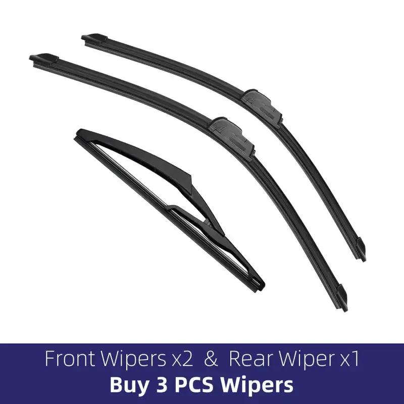Front Rear Windscreen Wiper Blades 19 18 10 For MINI Mini One Cooper S D Hatch F55 F56 2013-