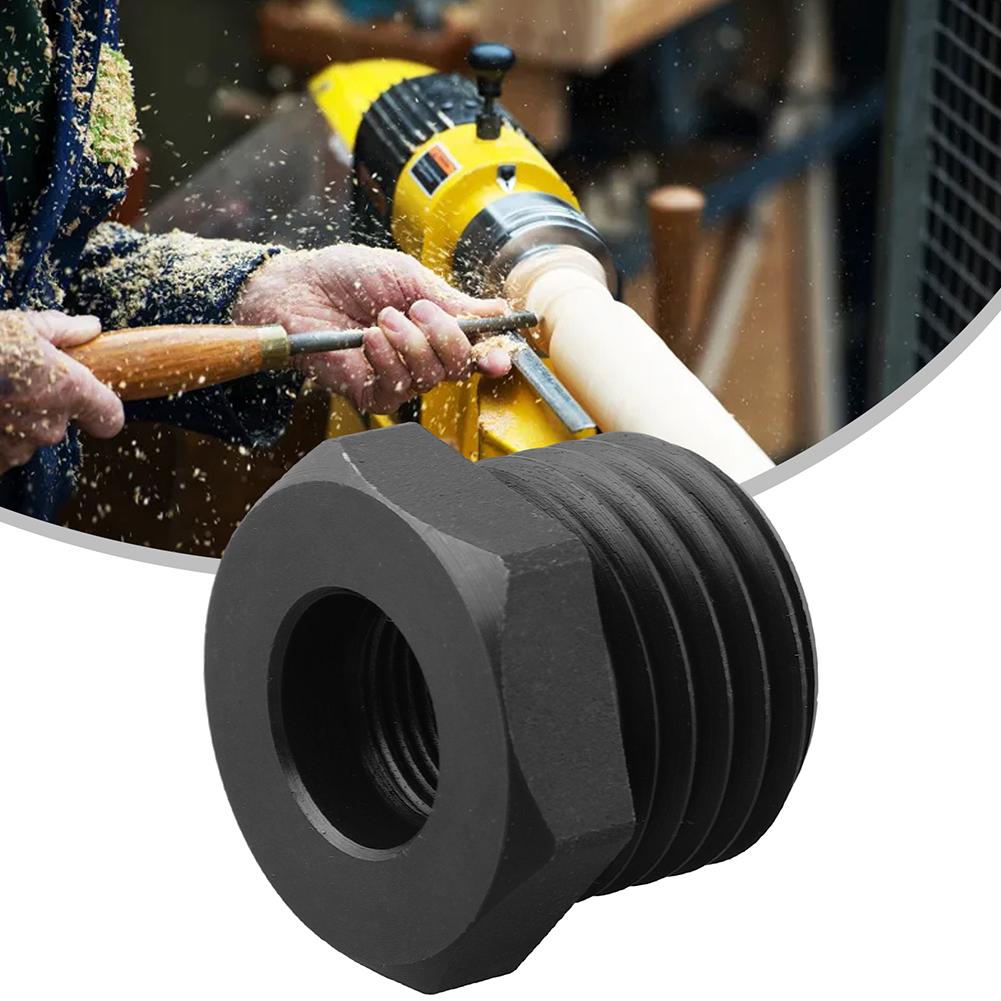 For Woodworking For DIY Projects Spindle Thread Chuck Spindle Adapter 32mm 1.26 In 32mm Size Metal Material 1pc Quantity