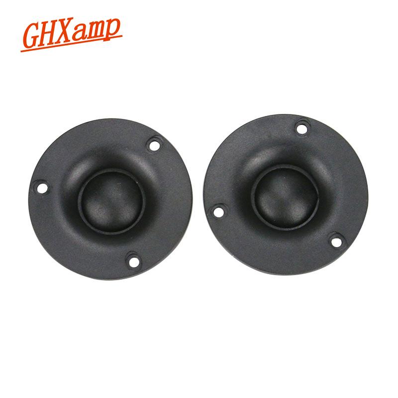 GHXAMP 30KHZ Dome Silk Tweeter Speaker High-end 3 INCH 70mm 8OHM 15W Super Treble HIFI Neodymium Bookshelf Home Theater 1Pairs