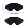 No Pressure Blackout Eye Mask Deep Contoured Eye Cover Ergonomic 3D Sleep Eye Shade  Travel Use
