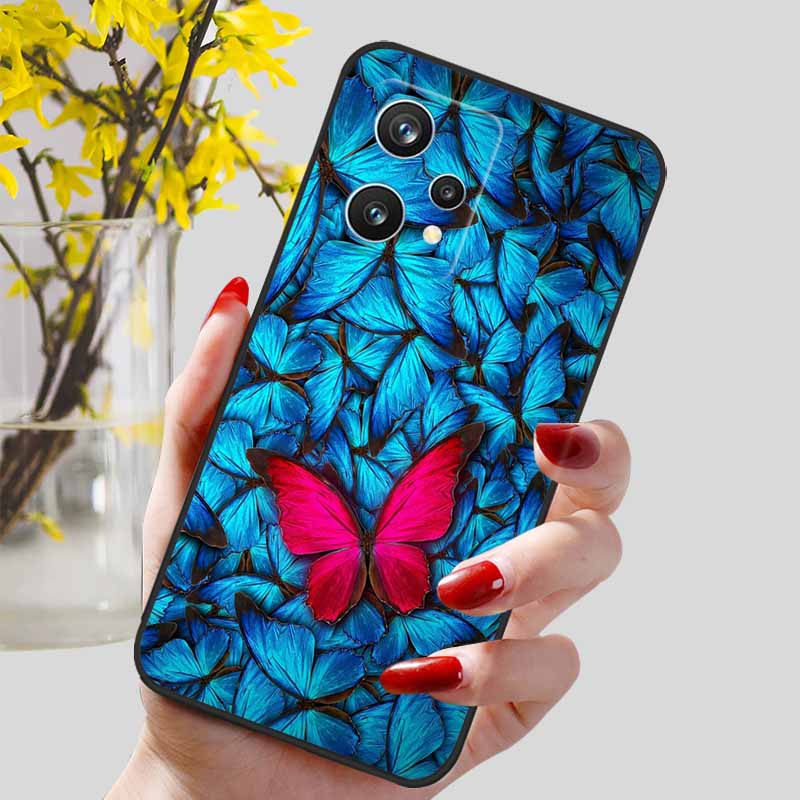 Lovely Beautiful Phone Cases For Realme 9 5G Case Silicone TPU Soft Bumper for Realme 9 Pro+ Plus 5G Realme9 9Pro Protect Capa