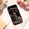 Coole M-Miguel M-Mora Handyhülle für Samsung Galaxy A73, A72, A71, A70, A53, A52, A51, Andere Weiche Schwarze Hülle