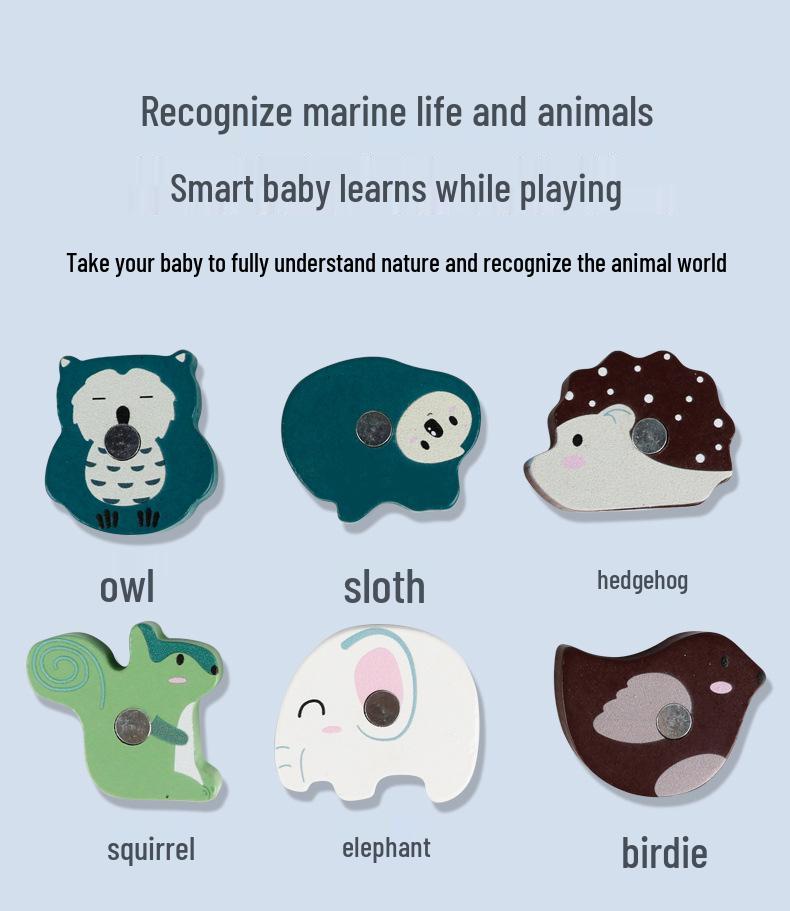 Cross-Border Animal Balance Stacking & Shape Recognition Puzzle Toy