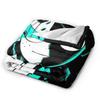 Izuku Midoriya Knitted Blanket Fleece Boku No My Hero Academia Anime Warm Throw Blankets for Bedroom Sofa Bedroom Quilt
