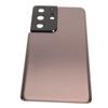Back Glass Cover Replacement With Pre Installed Camera Lens and Tape Parts Replacement for Galaxy S21 Ultra Brown