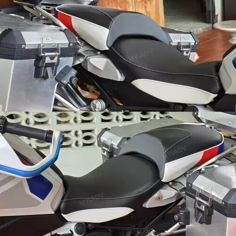 Motorcycle Seat Pillion Cushion For BMW R1200GS ADV LC R1250GS Adventure 2018-2025 Standard and Lower Height Saddle Seat Cover
