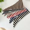 Korean Striped Color Block Children's Headscarf - Baby Warm Neck & Head Wrap Hat