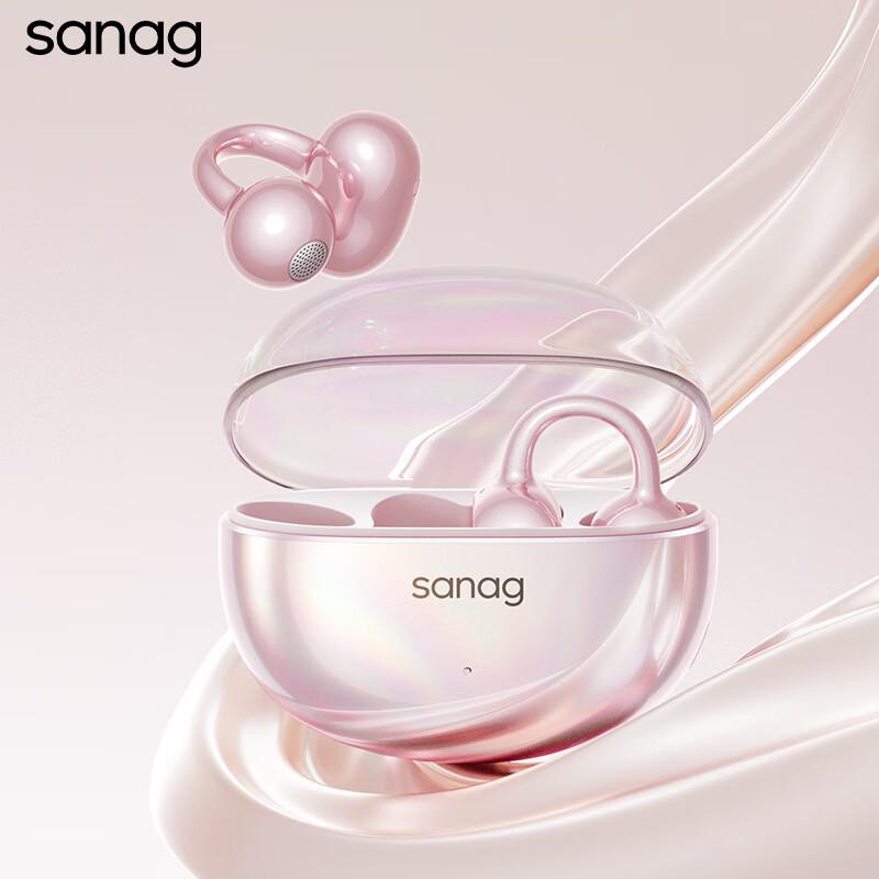 SANAG S6S Nova Open-Ear Clip-On Sports Headphones
