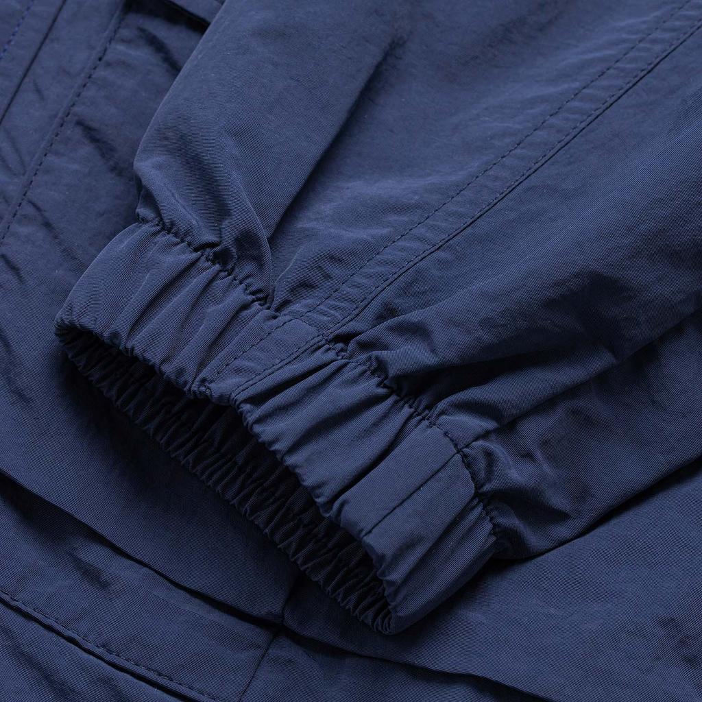 Li-Ning Water-Resistant Loose Comfortable Zip-Up Hooded Windbreaker Jacket Men Outerwear Deep-Iris-Blue AFDU537-5