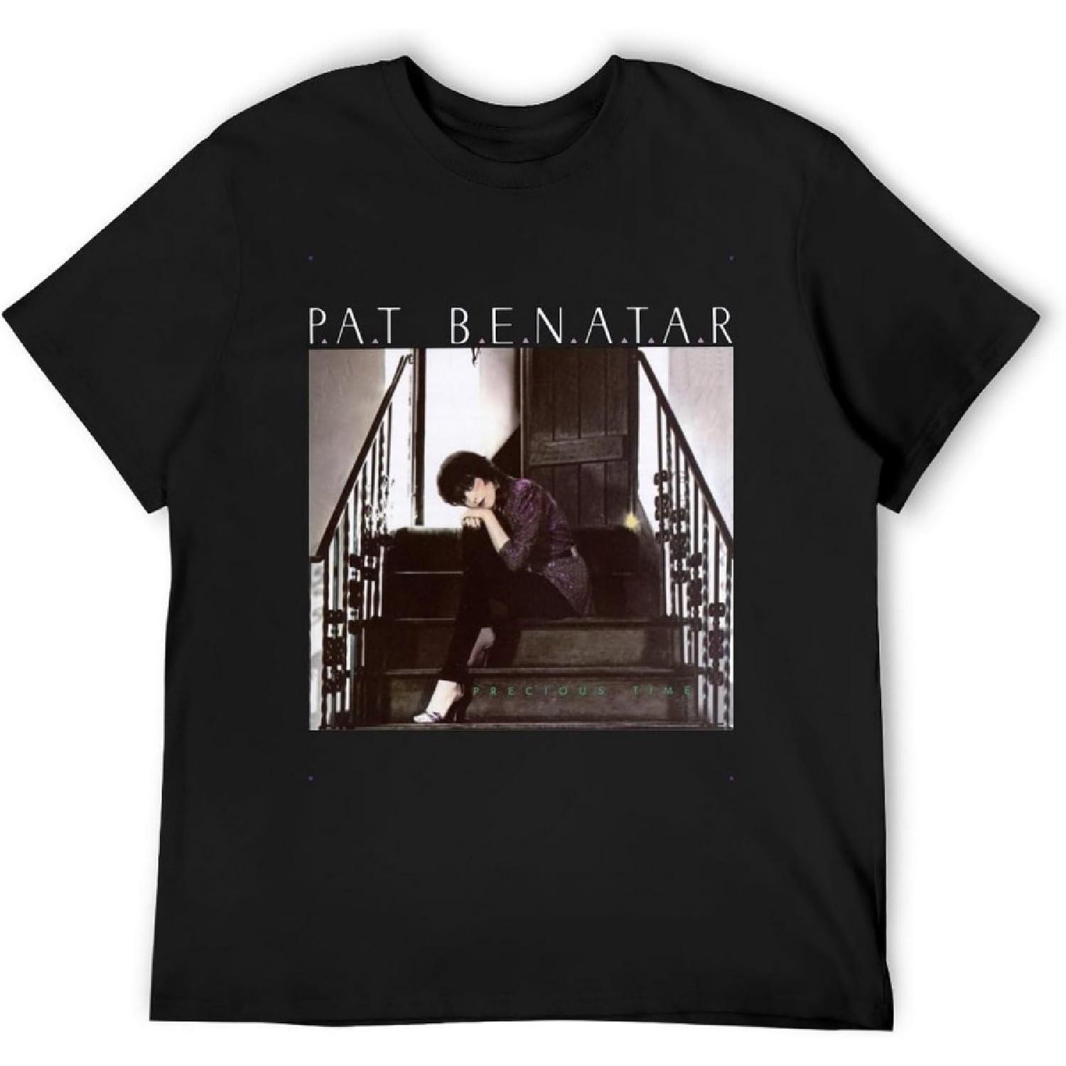 ZHONGWO Rive Men s Pat Benatar Precious Time Regular Fit T Shirt S