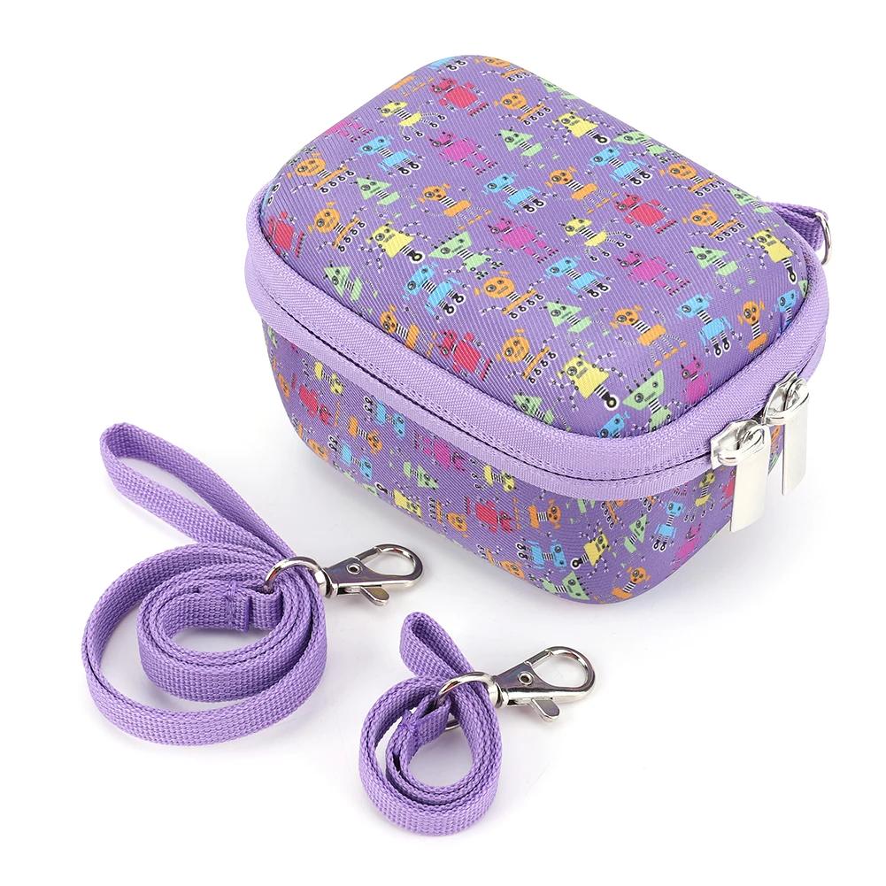 3D Animal Print Silicone Protective Cover With Lanyard for Bitzee Digital Pet Interactive Virtual Toy Portable Carrying Case Bag