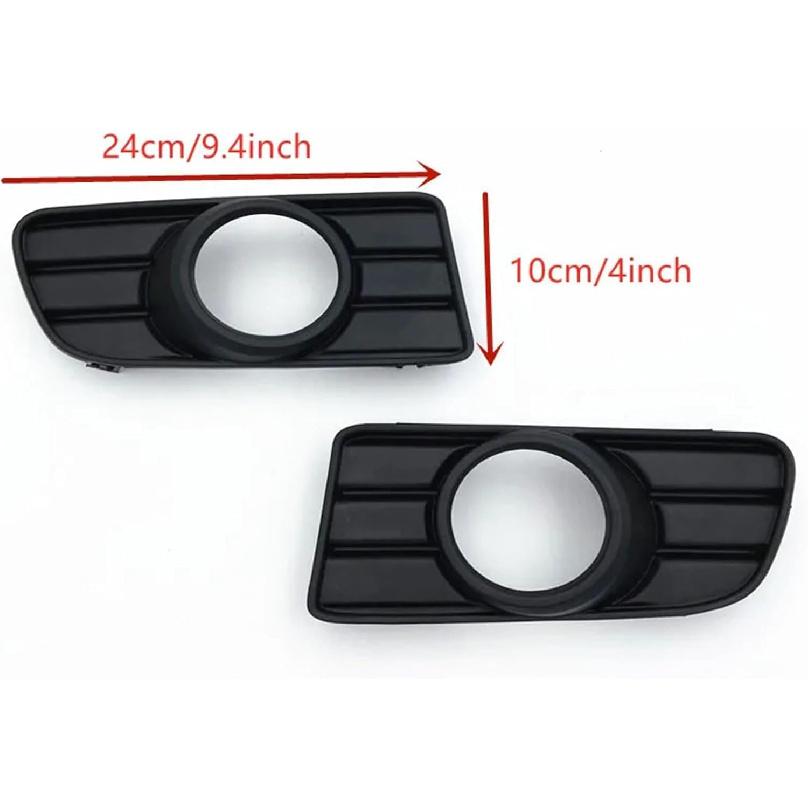 Fog Lights Compatible For Mazda BT-50 BT50 UN Series I 2006-2008 Front Bumper Spot Lamps With Wiring Kit Set Assembly Pair Black Cover