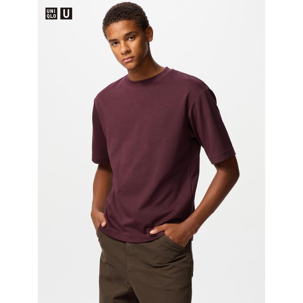 

Футболка Uniqlo Airism CoTTon Oversize с круглым вырезом, 5 частей 18 WINE/UNISEX XS