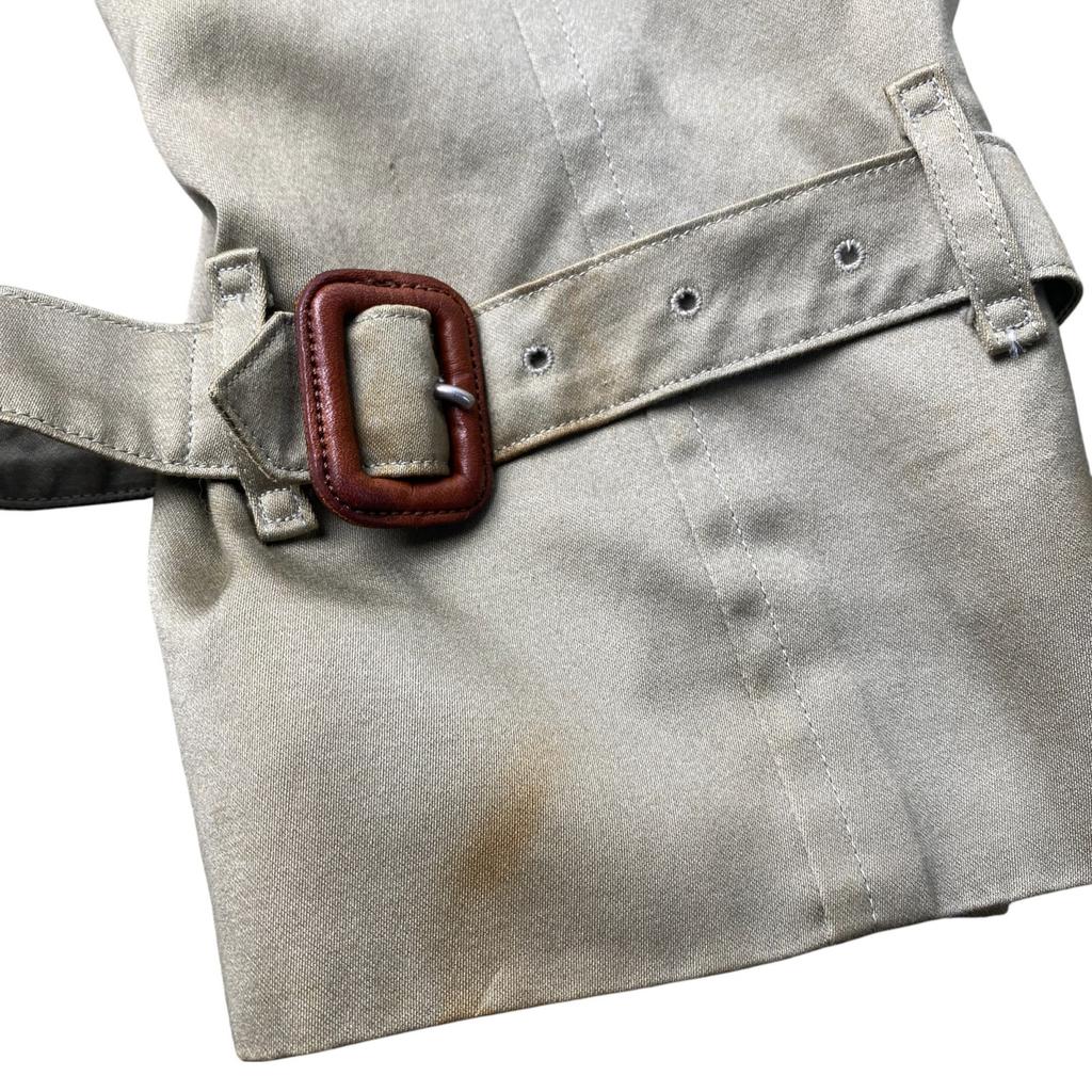 Gabardina Burberry usada algodón/poliéster hombre