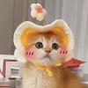 Easter Flower Seedling Pet Hat Elastic Design Cute and Delicate a Hat Suitable for Pets for Puppies and Kittens Knitted