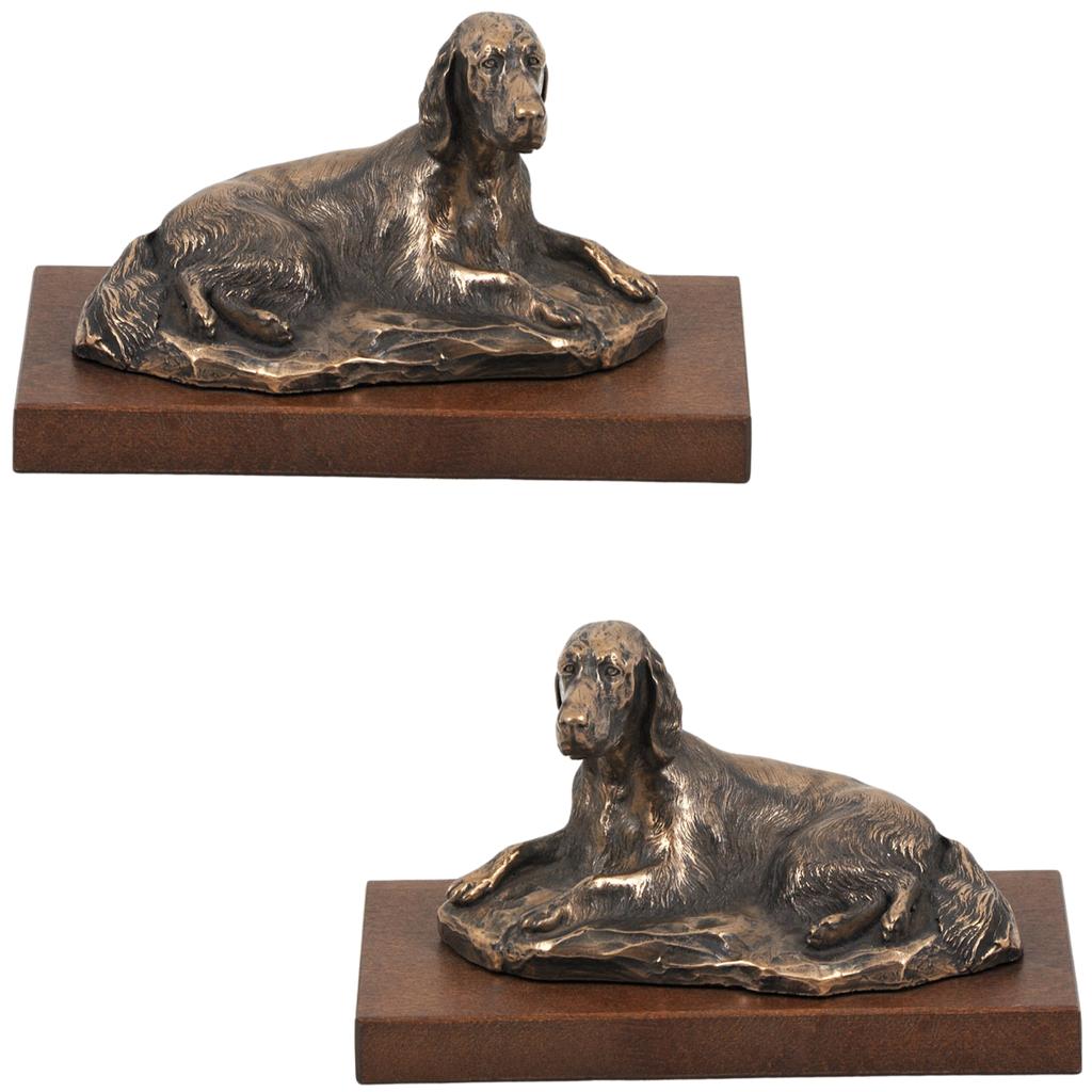 English setter, Lawerack, Laverack – Dog statue, figurine for office | Art-Dog