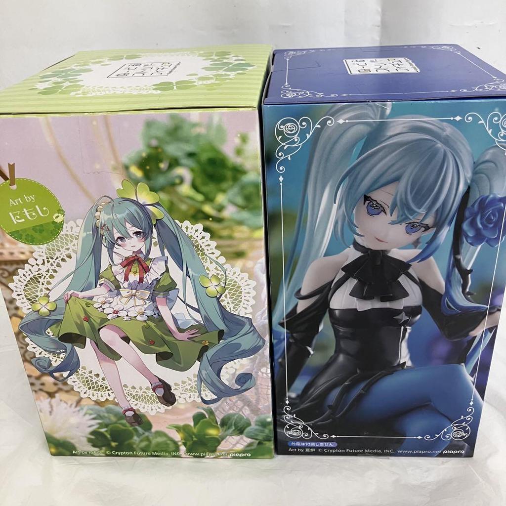 [USED] HF7988 Hatsune Miku Noodle Stopper Figures (2 pieces)