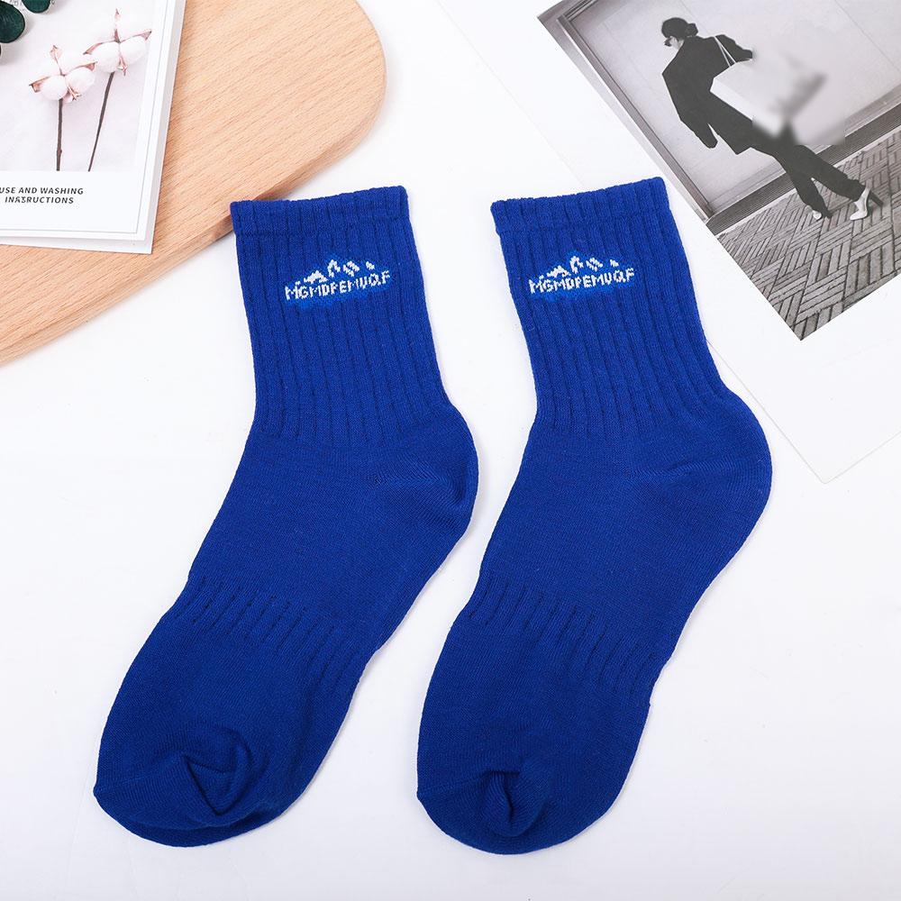 

1 пара однотонных спортивных чулок