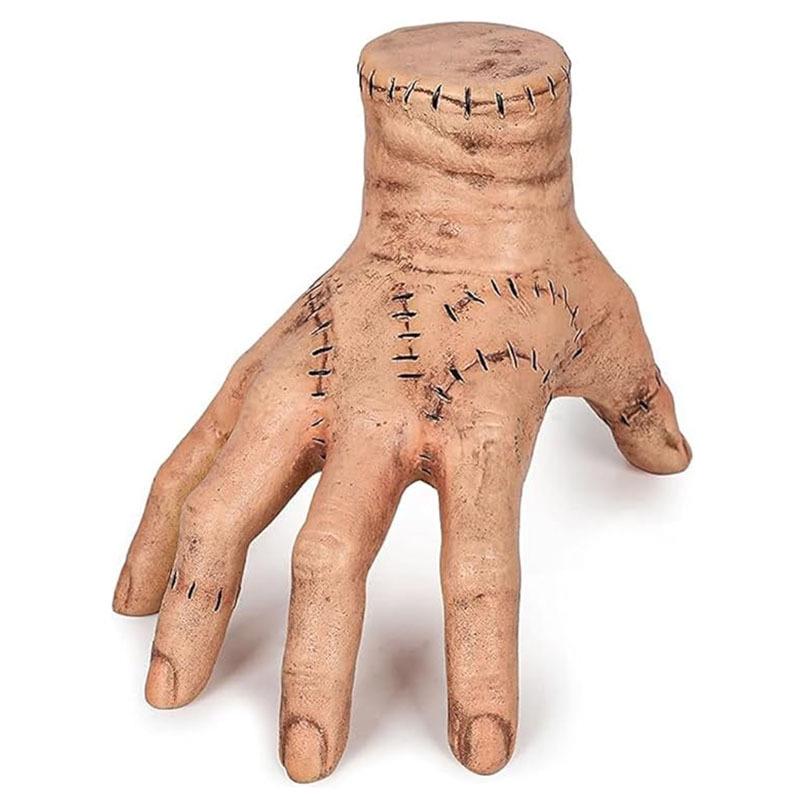 Addams Family Halloween Props: Realistic Severed Hands & Feet for Horror Pranks