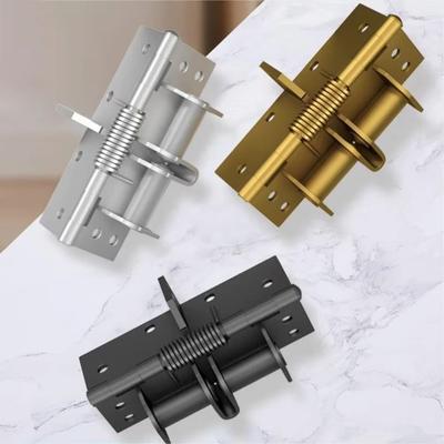 90 Degree Door Closer Right Angle Positioning Automatic Closing Hinge Noise Reduction Rebound Invisible Door Spring Hinge