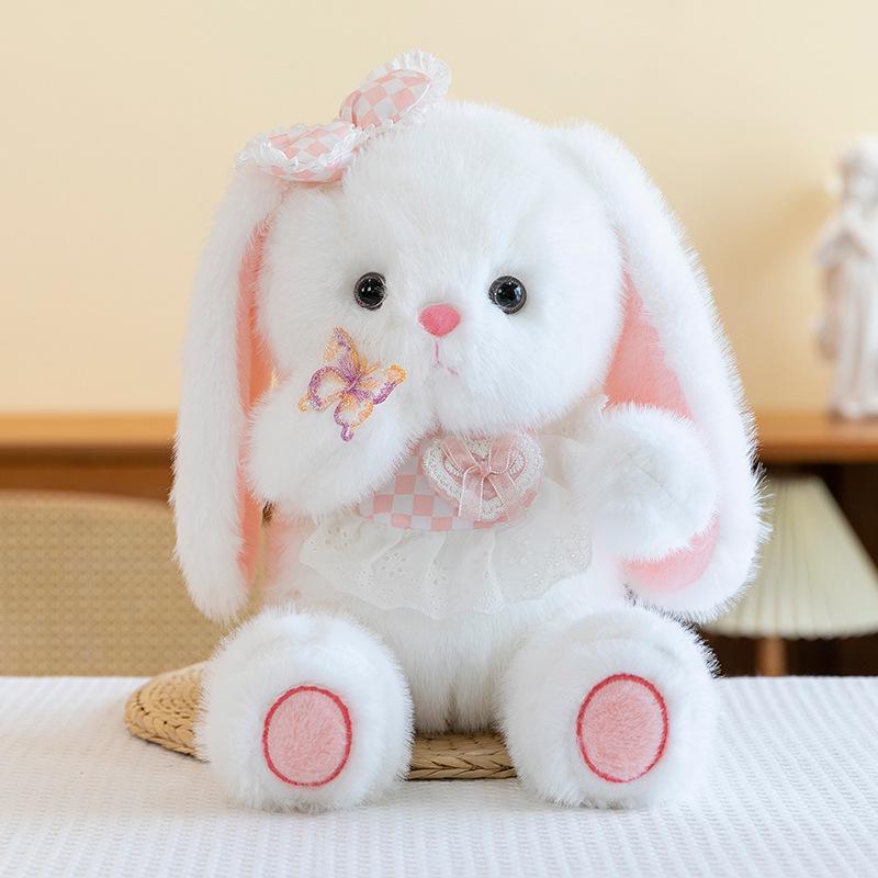 

Милая успокаивающая плюшевая игрушка-подушка в виде кролика - подарок-компаньон для сна для девочек 40cm