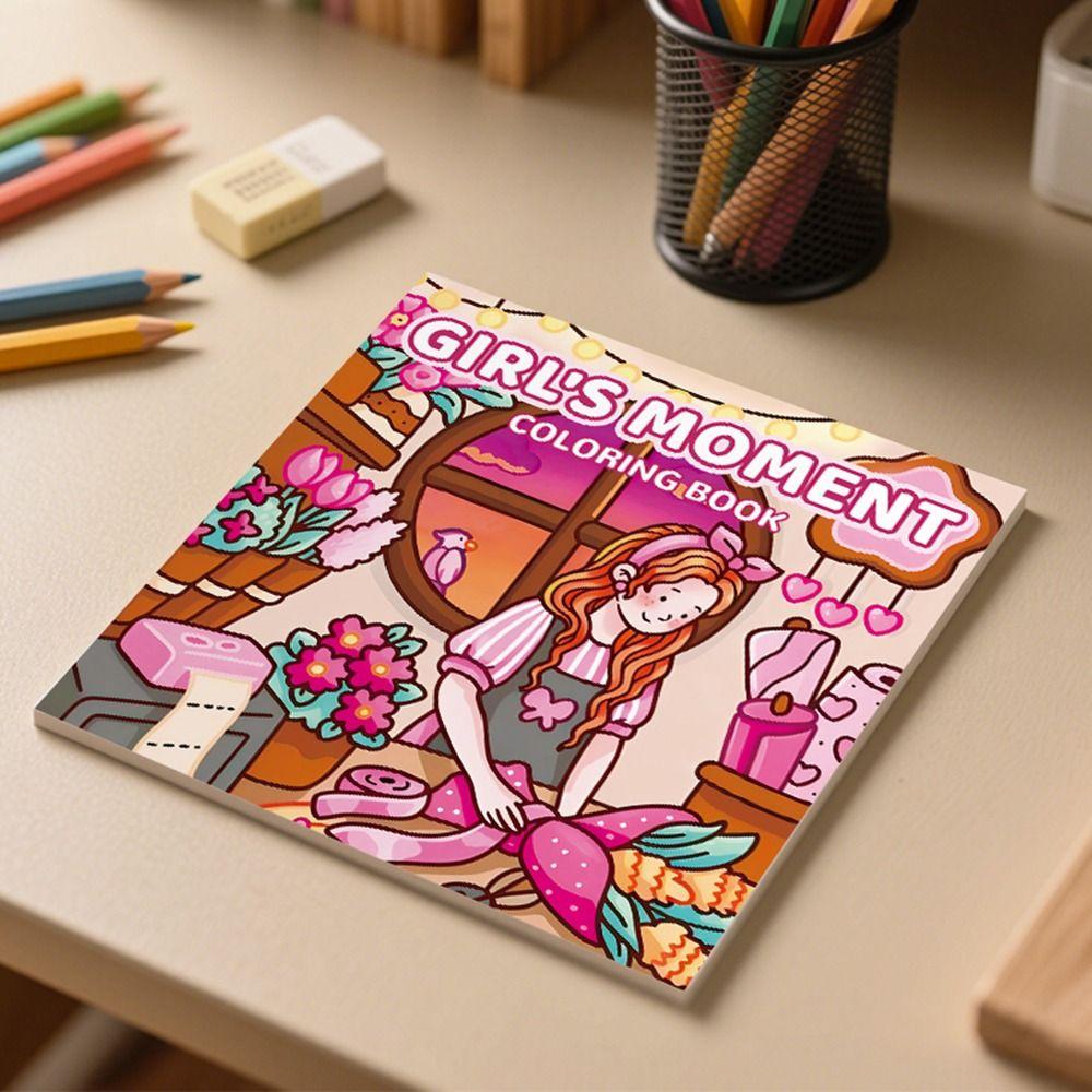Cartoon Graffiti Painting Book Stress Relief Paperback Funny Doodles Book  for Adults And Teens