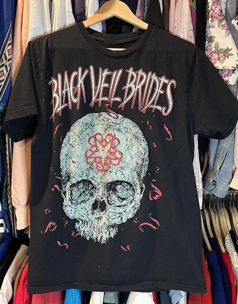 Черная футболка унисекс с логотипом группы Black Veil Brides We Stitch These Wounds S-5XL SN486 XL