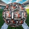 Custom Name Personalized Heated Rivalry Print Size 5 Soccer Ball Training & Match Football, for Team, Kicking, Gift for Football Enthusiasts